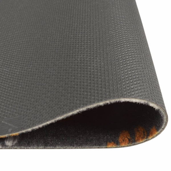 Tapete de cozinha lavável 60x180 cm veludo padrão patinhas M 3