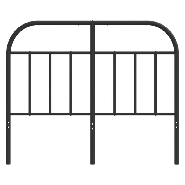 Cabecero de metal negro 120 cm M 4