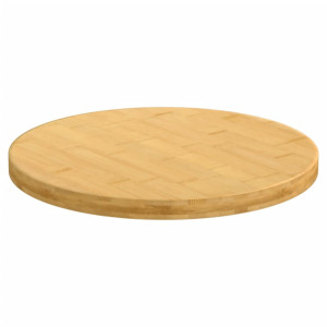 Tampo de mesa Ø40x2.5 cm bambu H