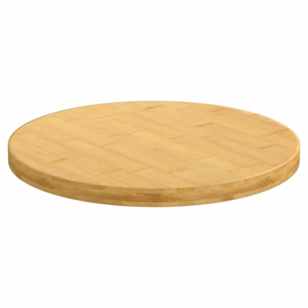 Tampo de mesa Ø40x2.5 cm bambu M 2