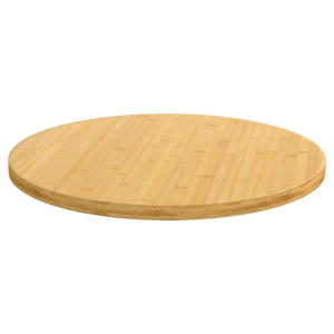 Tampo de mesa Ø70x2.5 cm bambu H