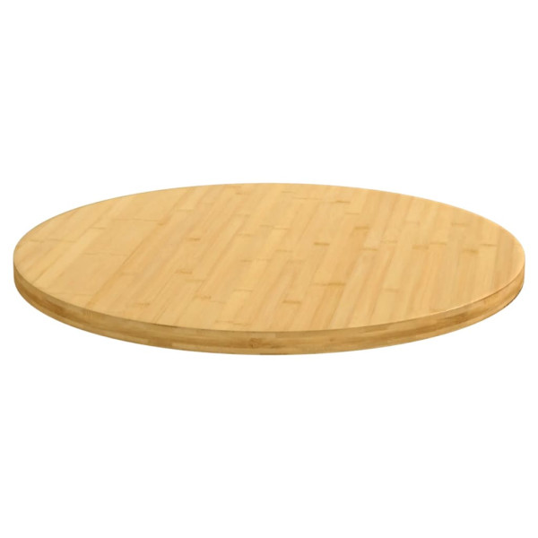 Tablero de mesa de bambú Ø70x2.5 cm M 2
