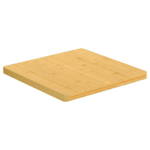 Tablero de mesa de bambú 60x60x2.5 cm H