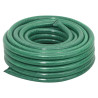 VidaXL Mangueira de jardim com conjunto de encaixe 0.75 30m PVC verde 2