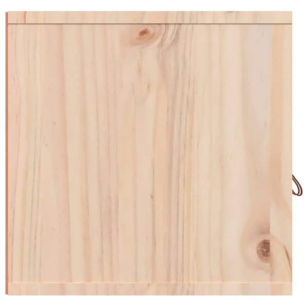 Armario de pared de madera maciza de pino 60x30x30 cm M 4