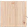 Armario de pared de madera maciza de pino 60x30x30 cm 4