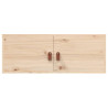 Armario de pared de madera maciza de pino 80x30x30 cm 3