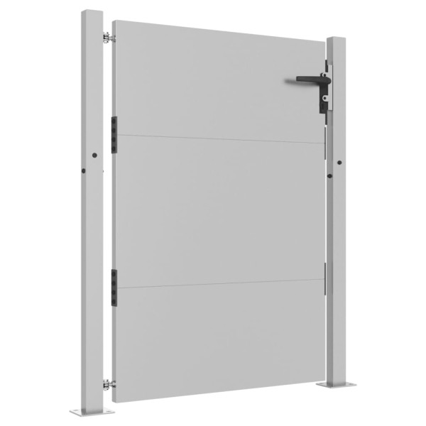 Puerta de jardín acero corten 105x130 cm M 3