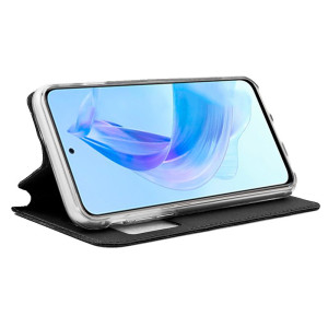 Funda COOL Flip Cover para Huawei Honor 90 Lite Liso Negro H