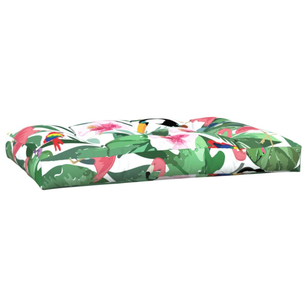 Cojines para palés 7 piezas tela multicolor M 5