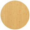 Tablero de mesa de bambú Ø60x2.5 cm 1