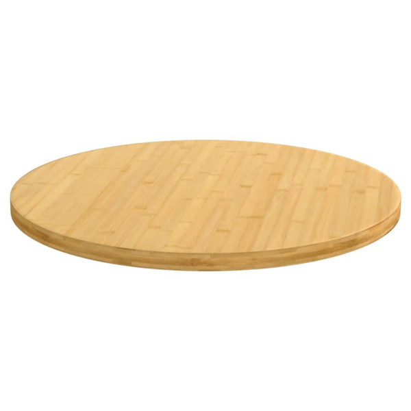 Tablero de mesa de bambú Ø60x2.5 cm M 2