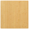 Tampo de mesa 80x80x1.5 cm bambu 1
