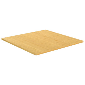 Tablero de mesa de bambú 80x80x1.5 cm H