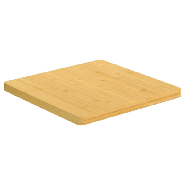 Tablero de mesa de bambú 50x50x2.5 cm M 2