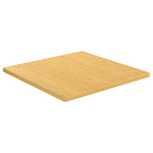Tablero de mesa de bambú 90x90x2.5 cm H