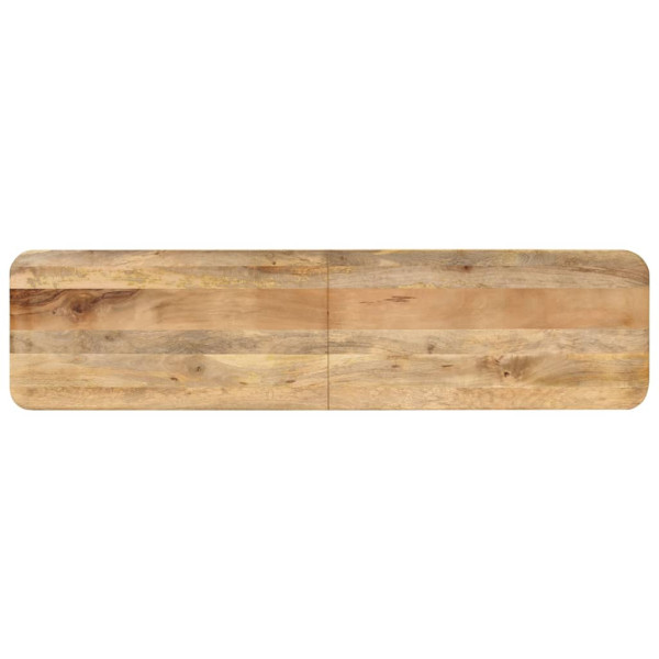 Banco de madera maciza de mango 160x40x45 cm M 4