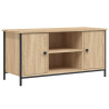 Mueble para TV madera contrachapada roble Sonoma 100x40x50 cm 2
