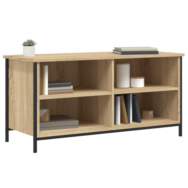 Mueble para TV madera contrachapada roble Sonoma 100x40x50 cm M 3