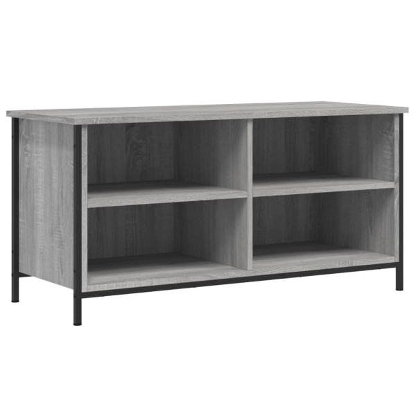 Mueble de TV madera contrachapada gris Sonoma 100x40x50 cm M 2