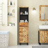 Mueble de baño madera maciza de mango 38x33x160 cm 1