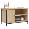 Mueble para TV madera contrachapada roble Sonoma 80x40x50 cm 3