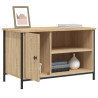 Mueble para TV madera contrachapada roble Sonoma 80x40x50 cm 4