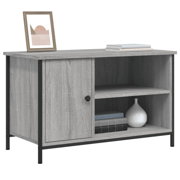Mueble para TV madera contrachapada gris Sonoma 80x40x50 cm M 3