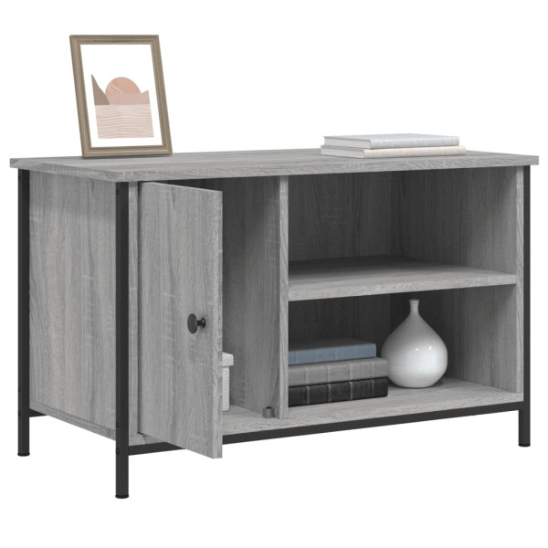 Mueble para TV madera contrachapada gris Sonoma 80x40x50 cm M 4