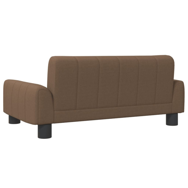 Cama para cães 70x45x30 cm tecido castanho M 5