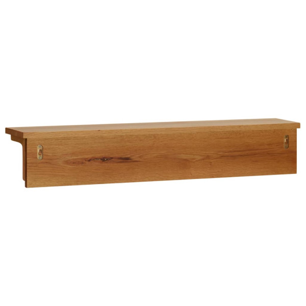 Perchero de madera maciza de roble 90x16x16 cm M 4