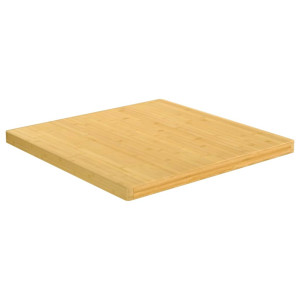 Tampo de mesa 70x70x4 cm bambu H
