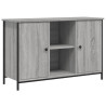Mueble de TV madera de ingeniería gris Sonoma 100x35x65 cm 2