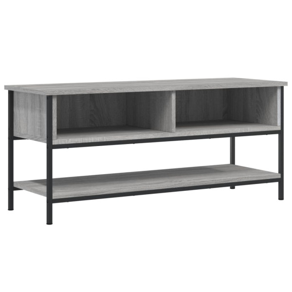 Mueble de TV madera contrachapada gris Sonoma 100x35x45 cm M 2