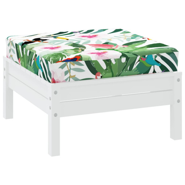 Almofadão p/ móveis paletes 60x60x8 cm tecido oxford multicor M 3