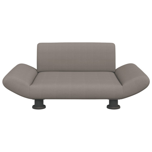 Cama para cães 70x45x28 cm tecido cinzento-acastanhado M 3