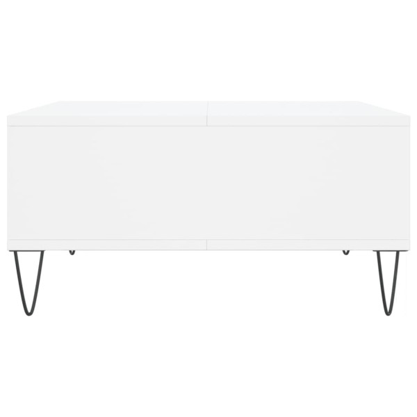 Mesa de centro 60x60x30 cm derivados de madeira branco M 5