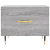 Mesa de centro madera contrachapada gris Sonoma 50x50x40 cm 5