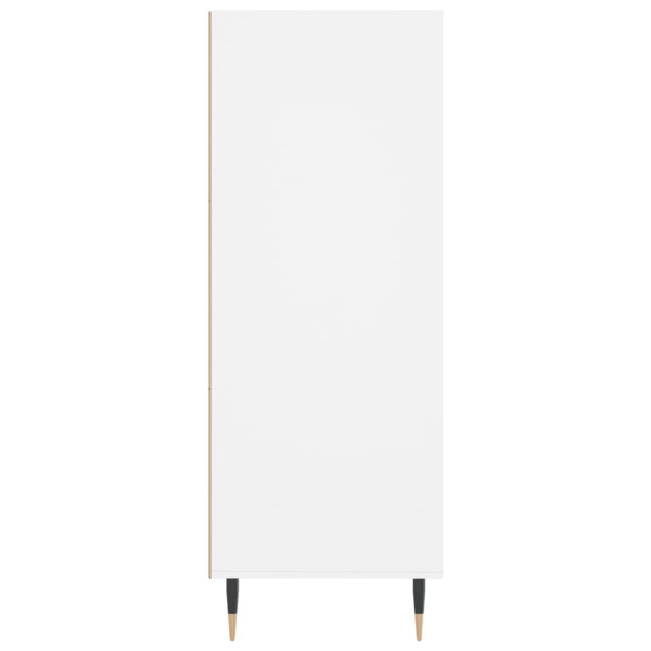 Estantería madera de ingeniería blanco 69.5x32.5x90 cm M 5