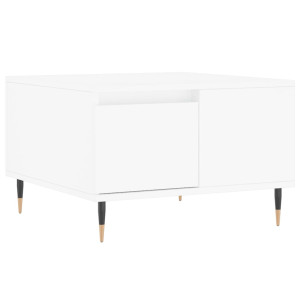 Mesa de centro 55x55x36.5 cm derivados de madeira branco H