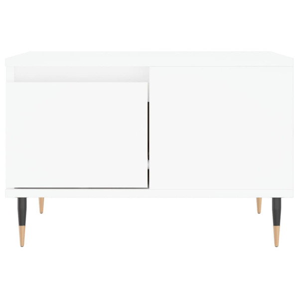 Mesa de centro 55x55x36.5 cm derivados de madeira branco M 5