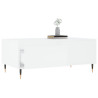 Mesa de centro 90x50x36.5 cm derivados de madeira branco 3