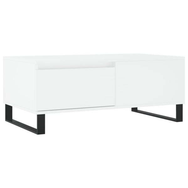 Mesa de centro 90x50x36.5 cm derivados de madeira branco M 2