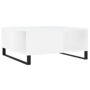 Mesa de centro 80x80x36.5 cm derivados de madeira branco H