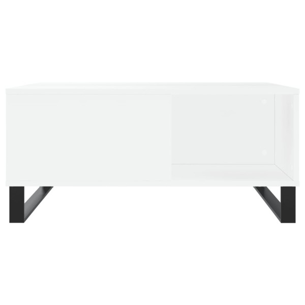 Mesa de centro 80x80x36.5 cm derivados de madeira branco M 4