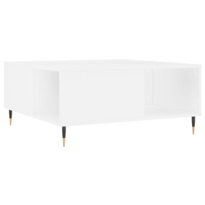 Mesa de centro 80x80x36.5 cm derivados de madeira branco H