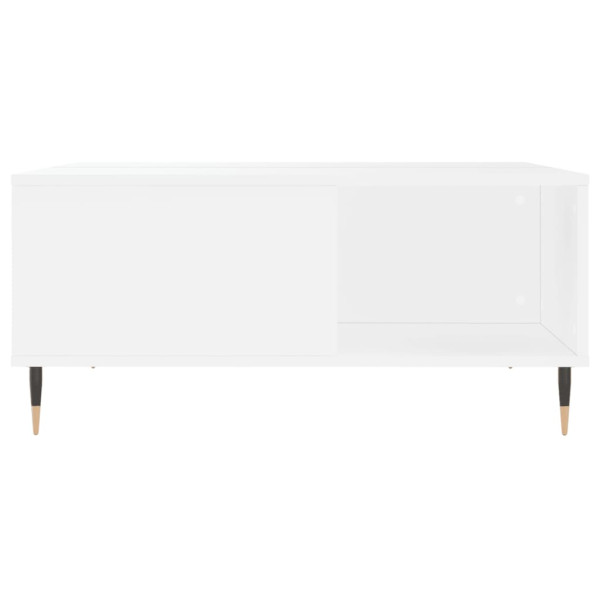 Mesa de centro 80x80x36.5 cm derivados de madeira branco M 4