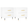 Mesitas de noche 2 uds madera ingeniería blanco 40x35x47.5 cm 2