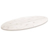 Tabela de mesa de madeira maciça de pinho branco 90x45x2.5 cm 1