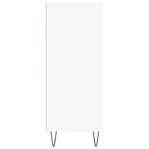 Aparador alto madera de ingeniería blanco 57x35x90 cm M 5